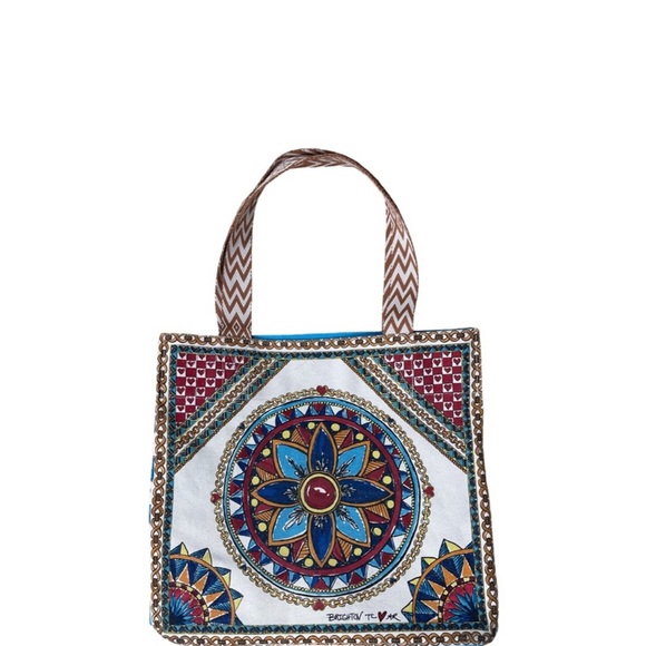 Brighton believe in love tote bag shopping bag canvas  picnic reusable - Picture 13 of 14